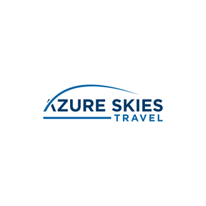 Logo Design by ni9 for Azure Skies Travel | Design: #35752581