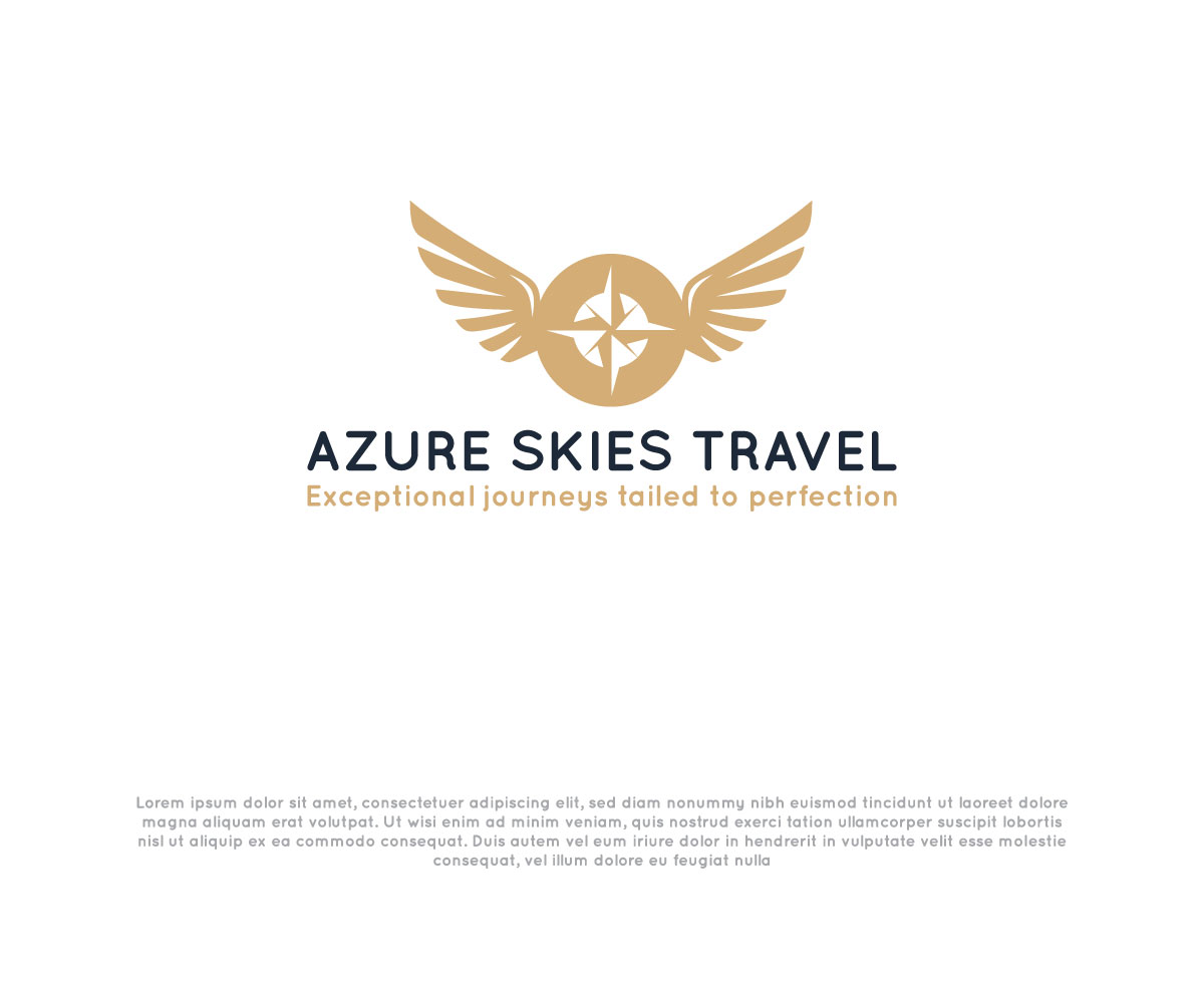 Logo-Design von @imaginationsexpart für Azure Skies Travel | Design #35727036
