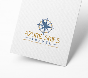 Logo Design by Pilot_DesignR™ for Azure Skies Travel | Design: #35727258