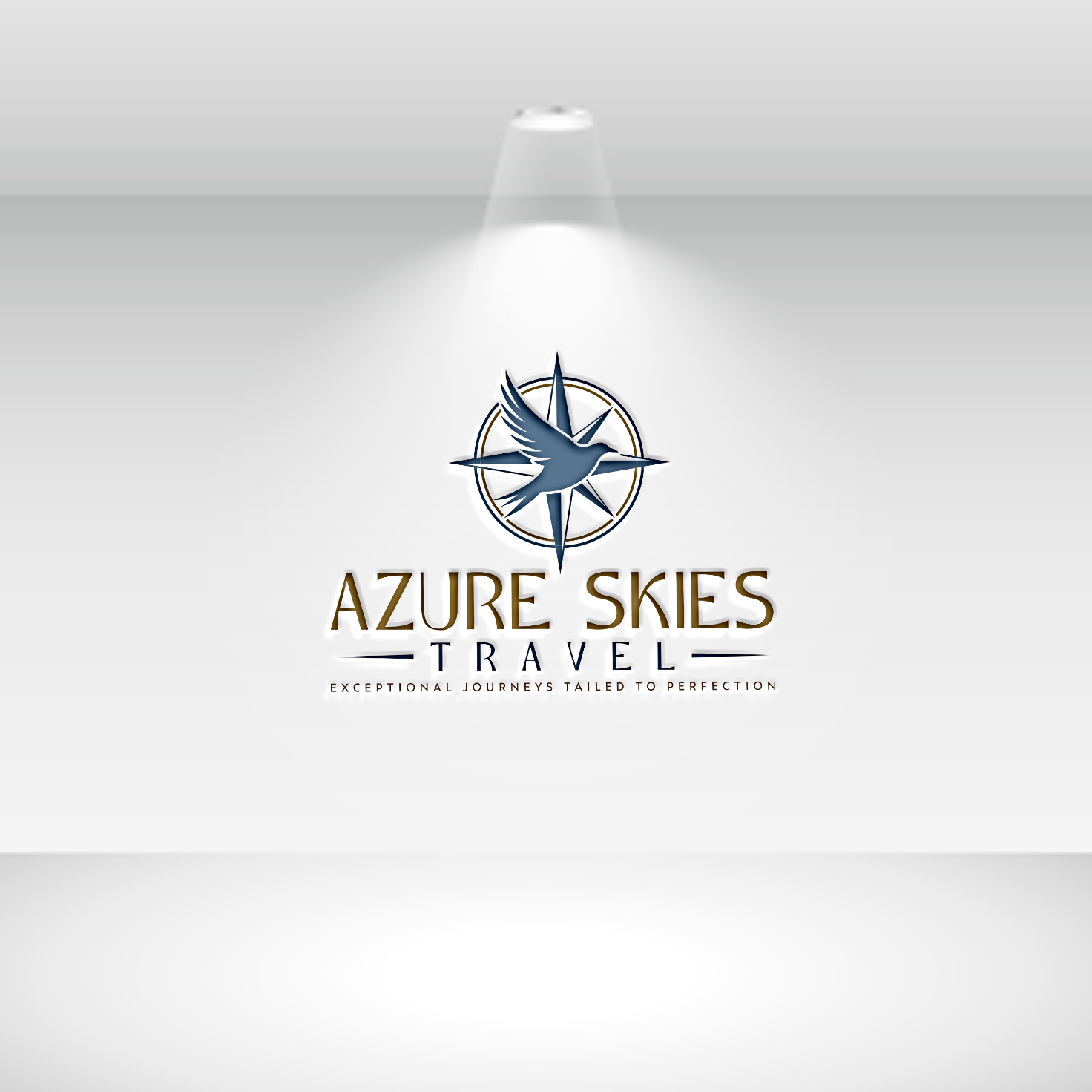 Logo Design by Pilot_DesignR™ for Azure Skies Travel | Design #35727259