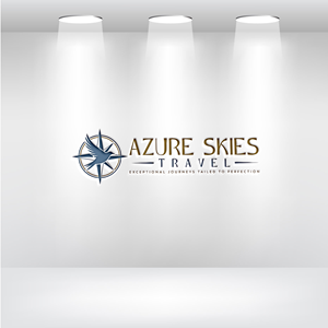 Logo Design by Pilot_DesignR™ for Azure Skies Travel | Design: #35727261