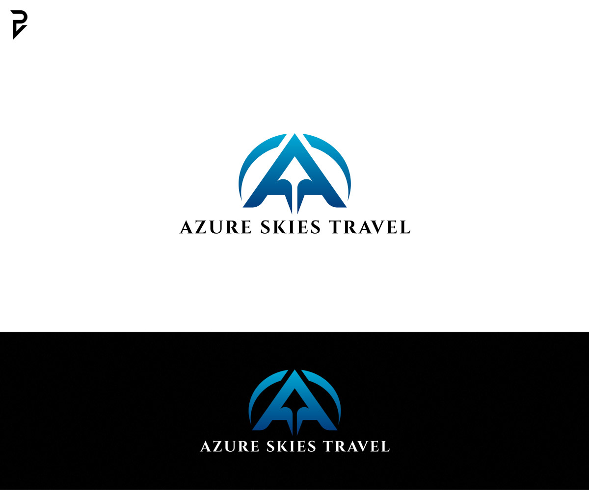Logo Design by poisonvectors for Azure Skies Travel | Design #35727532
