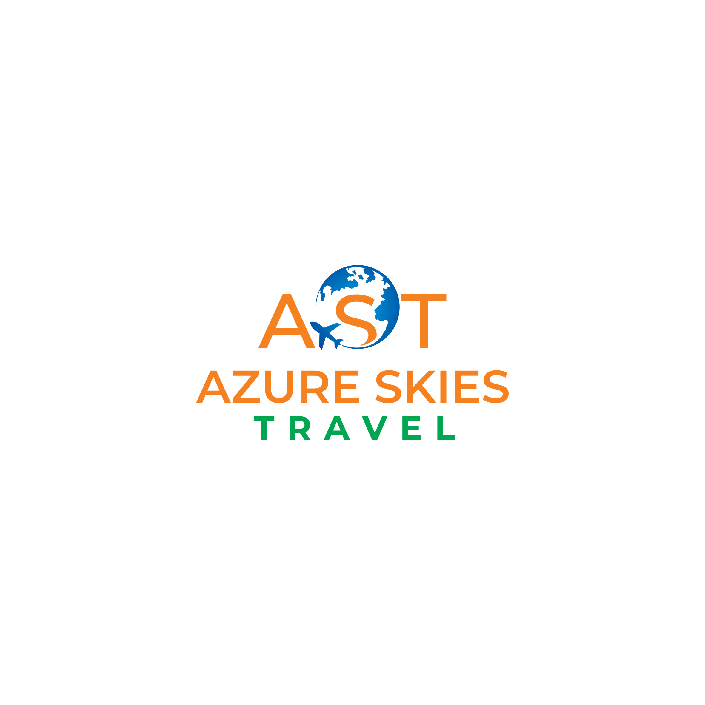 Logo Design by EYECON for Azure Skies Travel | Design #35760227