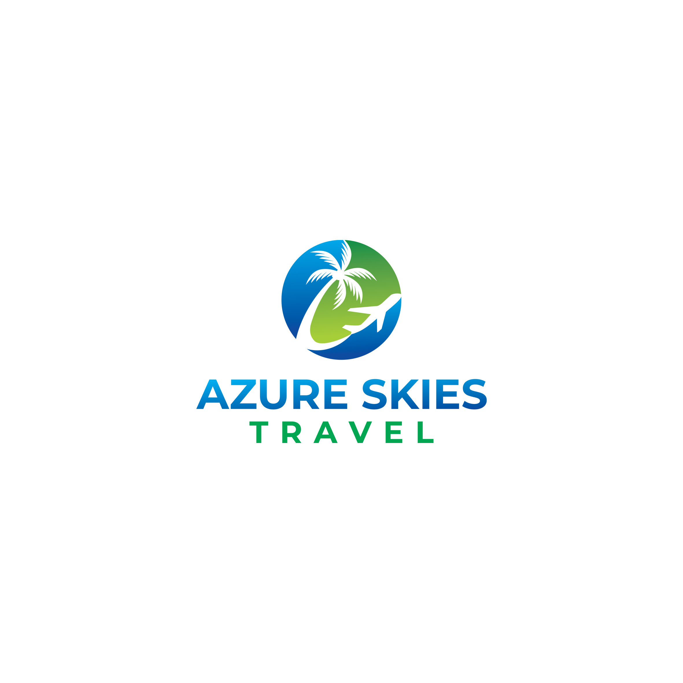 Logo Design by EYECON for Azure Skies Travel | Design #35760231