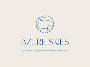 Design de Logo par Mukuuu pour Azure Skies Travel | Design : #35728524