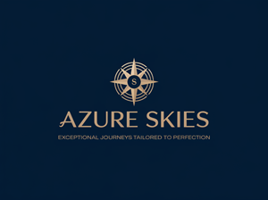Design de Logo par Mukuuu pour Azure Skies Travel | Design : #35728525