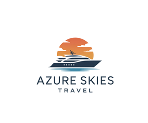 Logo-Design von JonJonTheDesigner für Azure Skies Travel | Design: #35767931