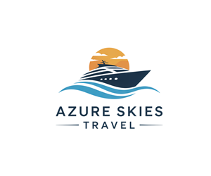 Logo-Design von JonJonTheDesigner für Azure Skies Travel | Design: #35767937