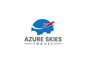 Logo Design by DesignPool01 for Azure Skies Travel | Design #35741531