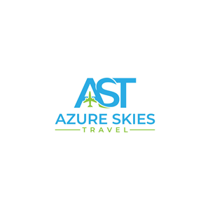 Logo-Design von KL Designwork für Azure Skies Travel | Design: #35738486