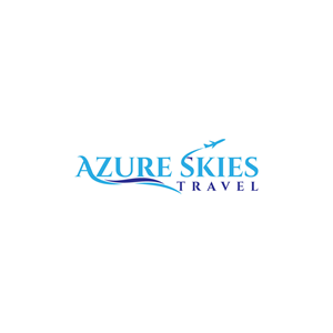 Logo-Design von KL Designwork für Azure Skies Travel | Design: #35738488