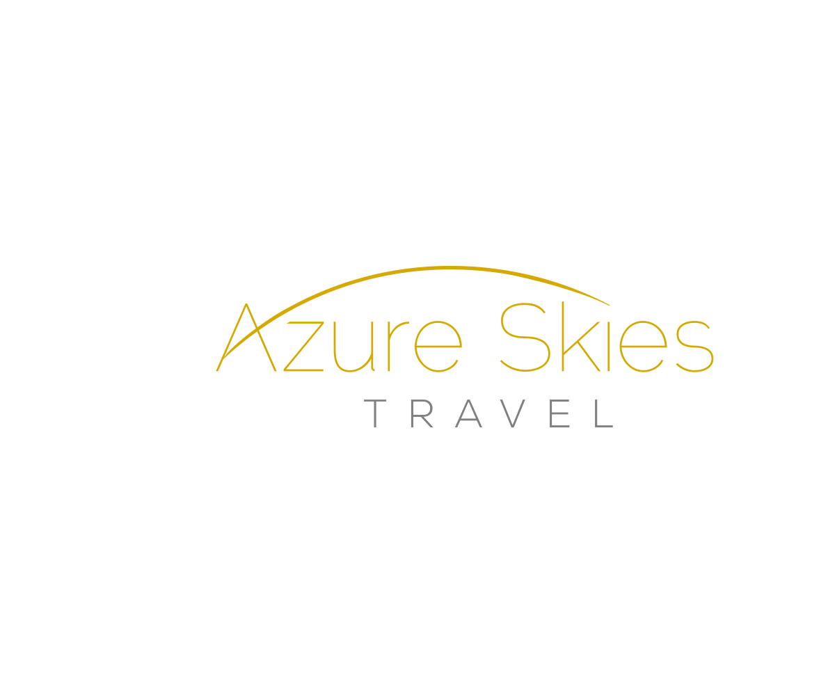 Logo-Design von Jyujyuk für Azure Skies Travel | Design #35765714