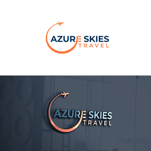 Logo Design by MST PINKY KHATUN for Azure Skies Travel | Design: #35742624