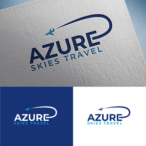 Logo Design by MST PINKY KHATUN for Azure Skies Travel | Design: #35742770