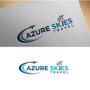 Logo Design by MST PINKY KHATUN for Azure Skies Travel | Design: #35767263