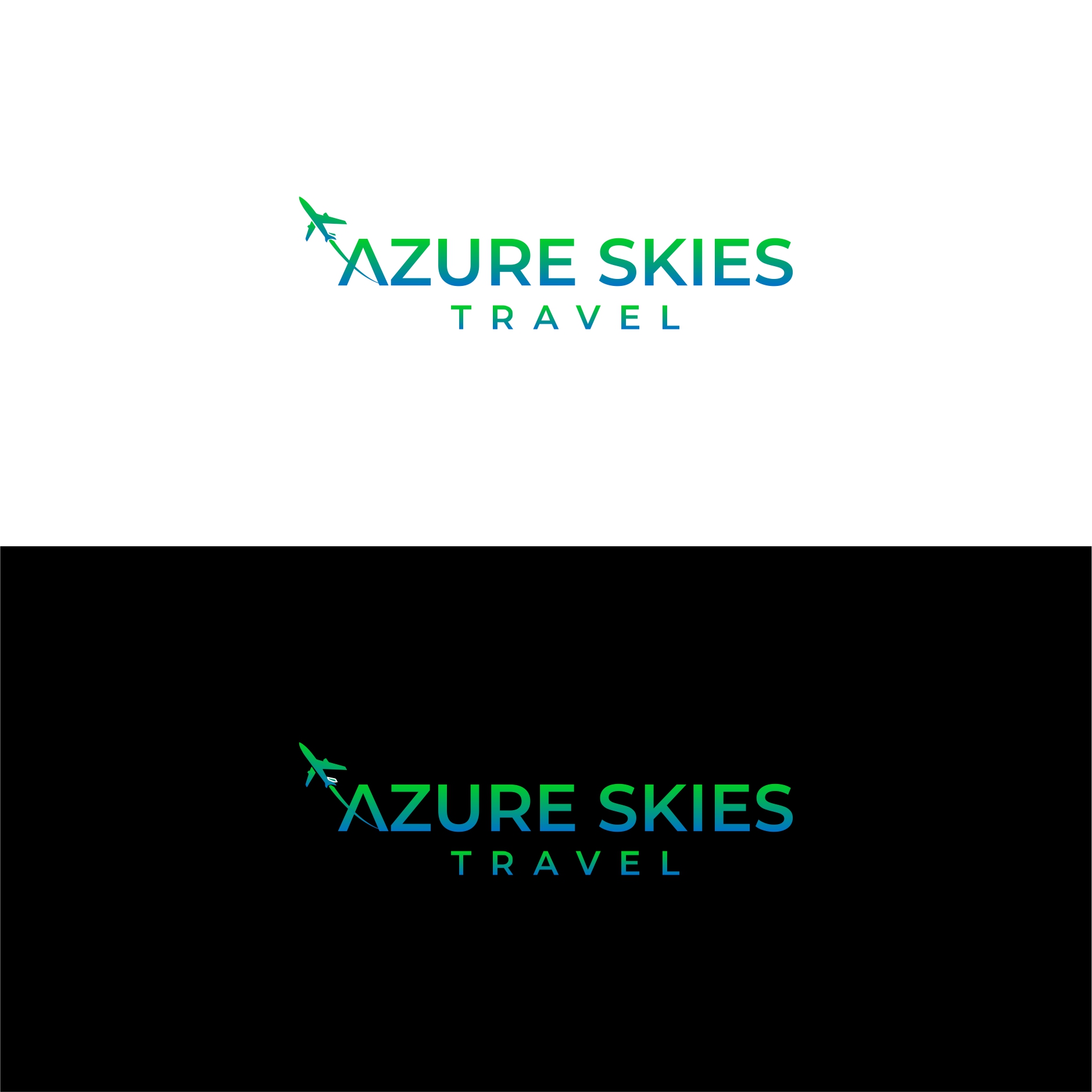 Logo-Design von brandlancer für Azure Skies Travel | Design #35738968