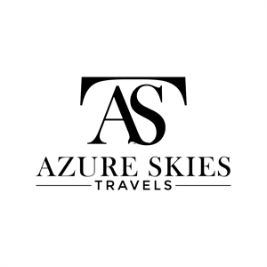 Logo-Design von Hanif Designs für Azure Skies Travel | Design: #35762665