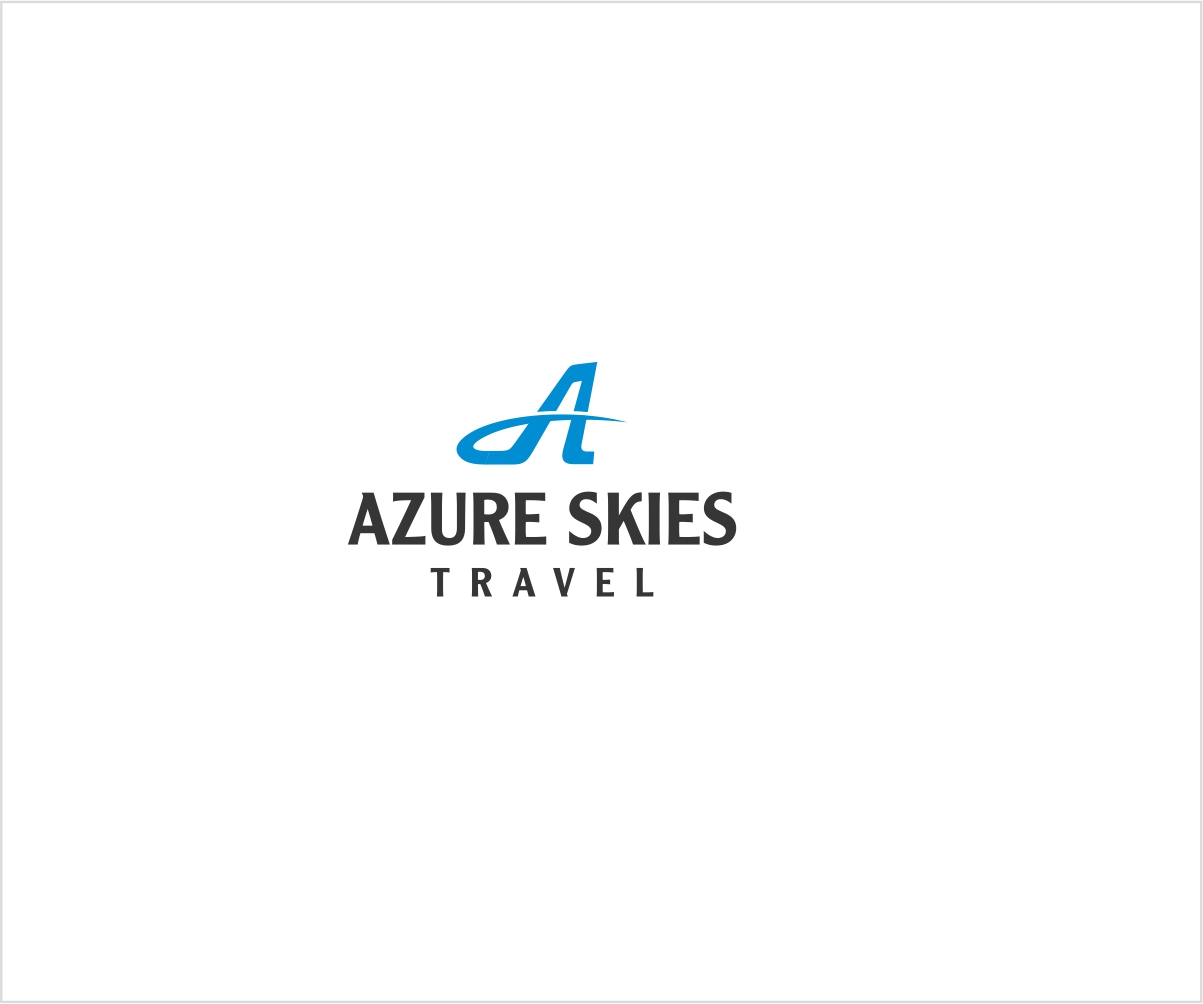 Logo Design by Logocraft for Azure Skies Travel | Design #35735482