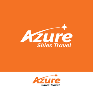 Logo-Design von Art Ponds für Azure Skies Travel | Design: #35757695