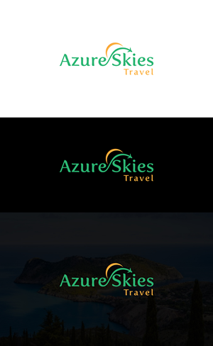 Logo Design by Deziners Zone for Azure Skies Travel | Design: #35731674