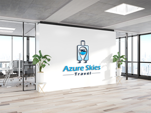 Logo Design by Deziners Zone for Azure Skies Travel | Design: #35731675