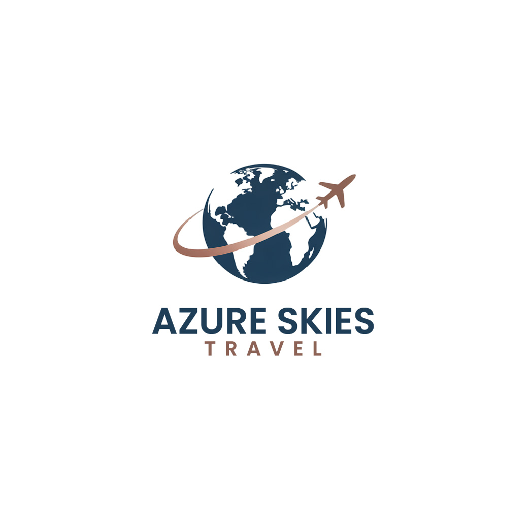 Design de Logo par Creative5 pour Azure Skies Travel | Design #35761296