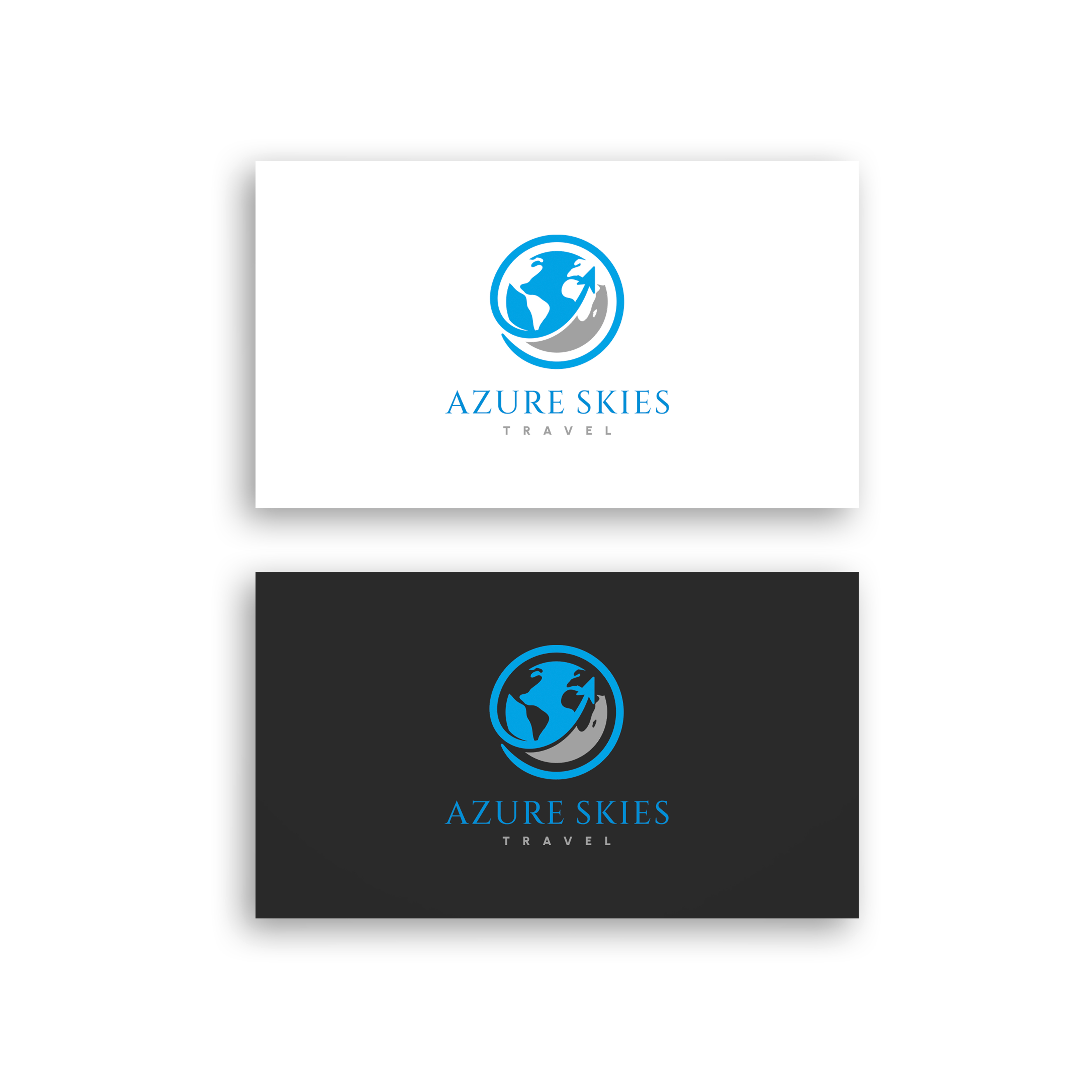 Logo Design by aquabomb26 for Azure Skies Travel | Design #35735049