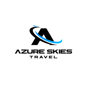 Logo Design by ares_h1 for Azure Skies Travel | Design #35730674