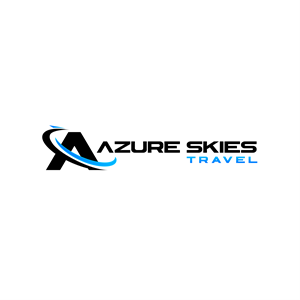 Logo Design by ares_h1 for Azure Skies Travel | Design: #35730675