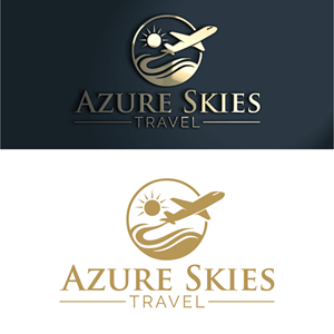 Logo Design by Dior design for Azure Skies Travel | Design: #35732546