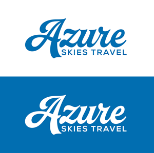 Logo Design by Soonia for Azure Skies Travel | Design: #35730307