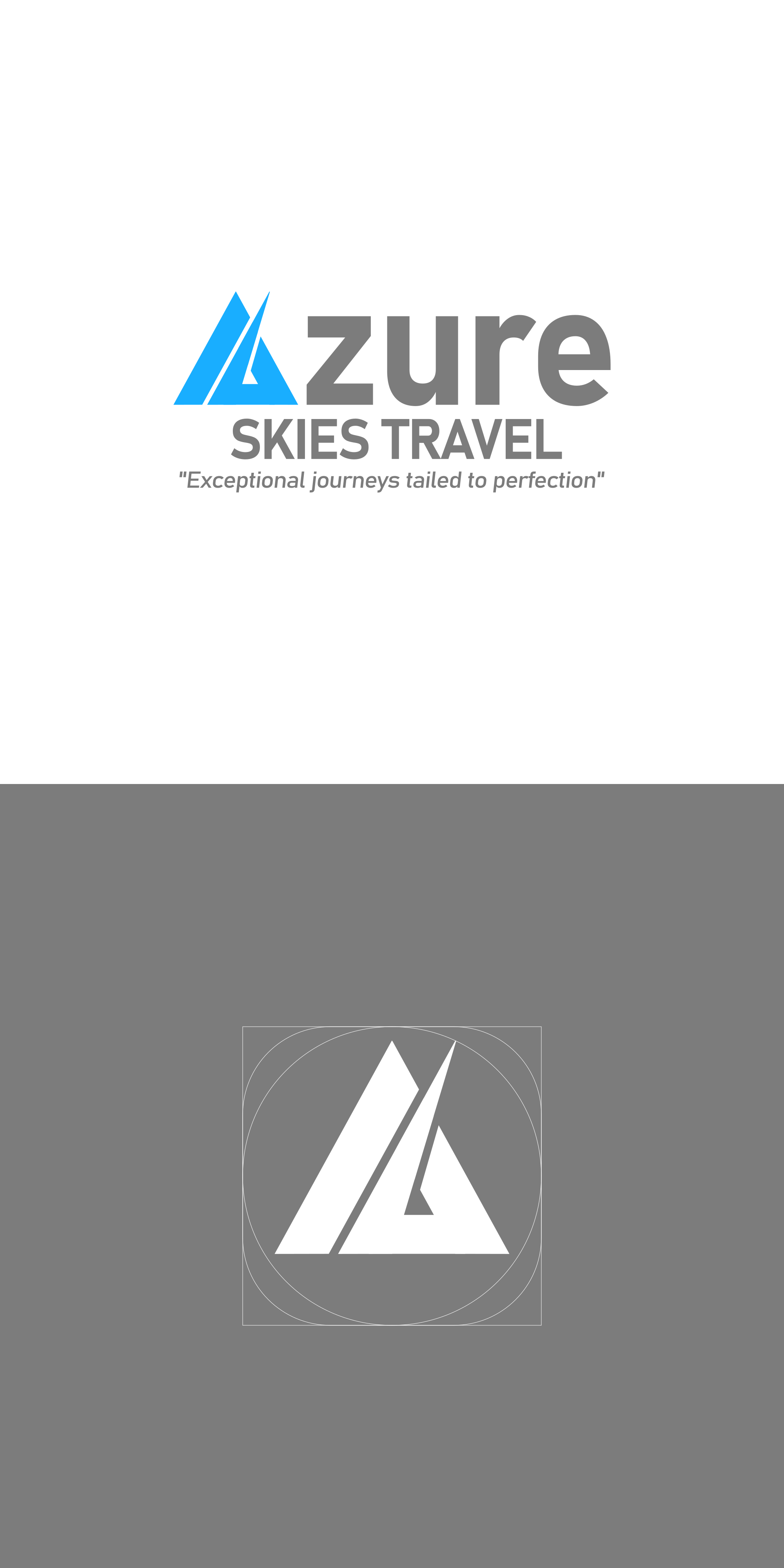 Logo Design by AyoebRoa for Azure Skies Travel | Design #35730865