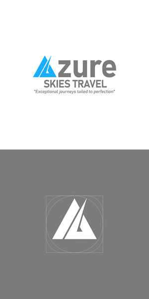 Logo Design by AyoebRoa for Azure Skies Travel | Design: #35730865