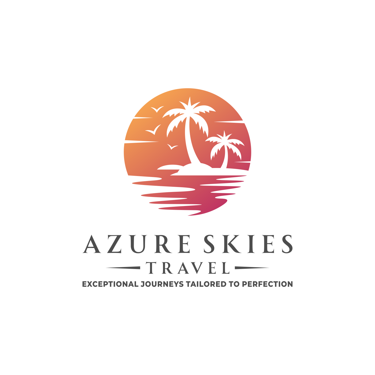 Logo Design by Soran99d for Azure Skies Travel | Design #35746747