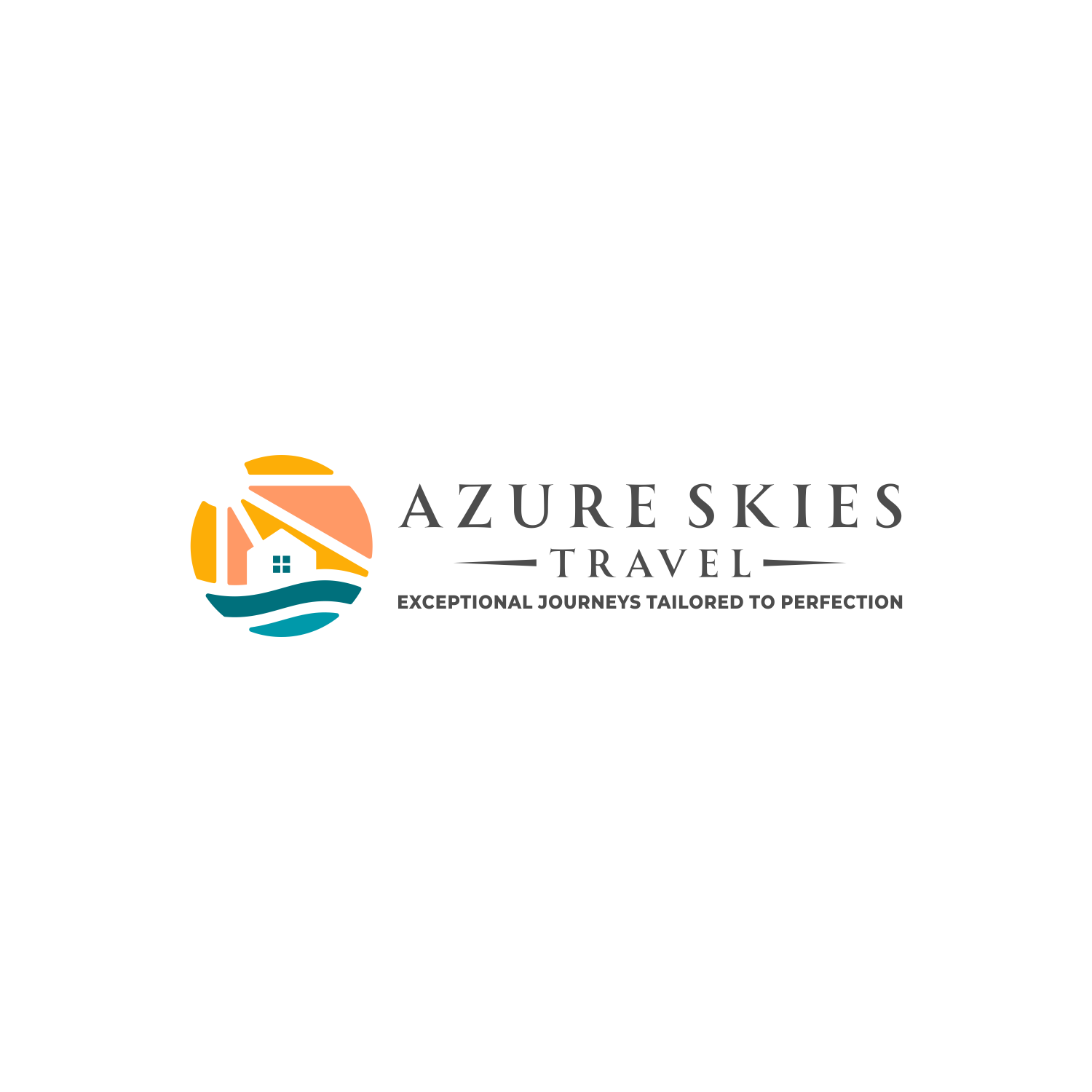 Logo Design by Soran99d for Azure Skies Travel | Design #35759175