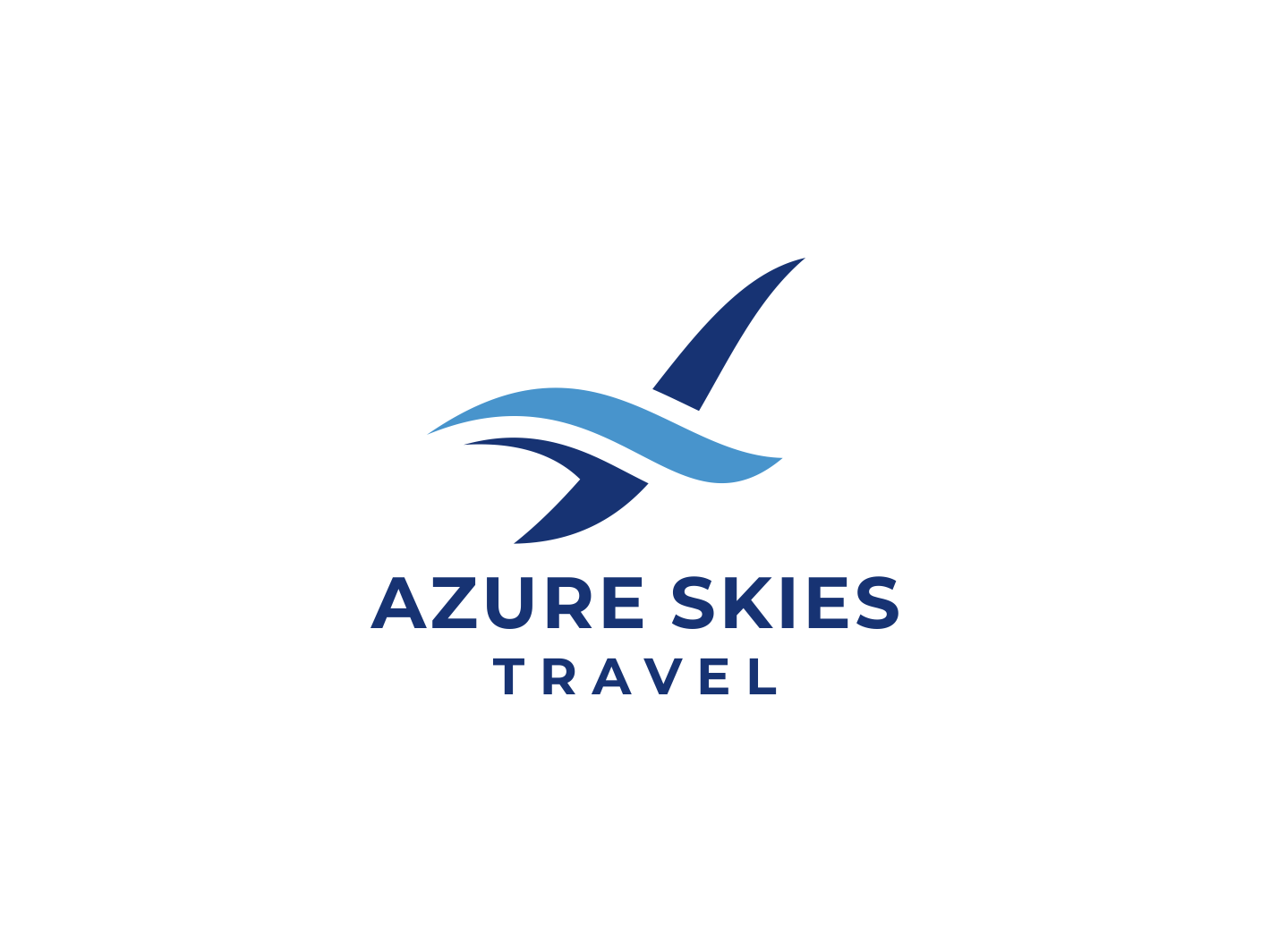 Logo Design by BNdesigner for Azure Skies Travel | Design #35741703
