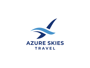 Diseño de Logo por BNdesigner para Azure Skies Travel | Diseño: #35741703