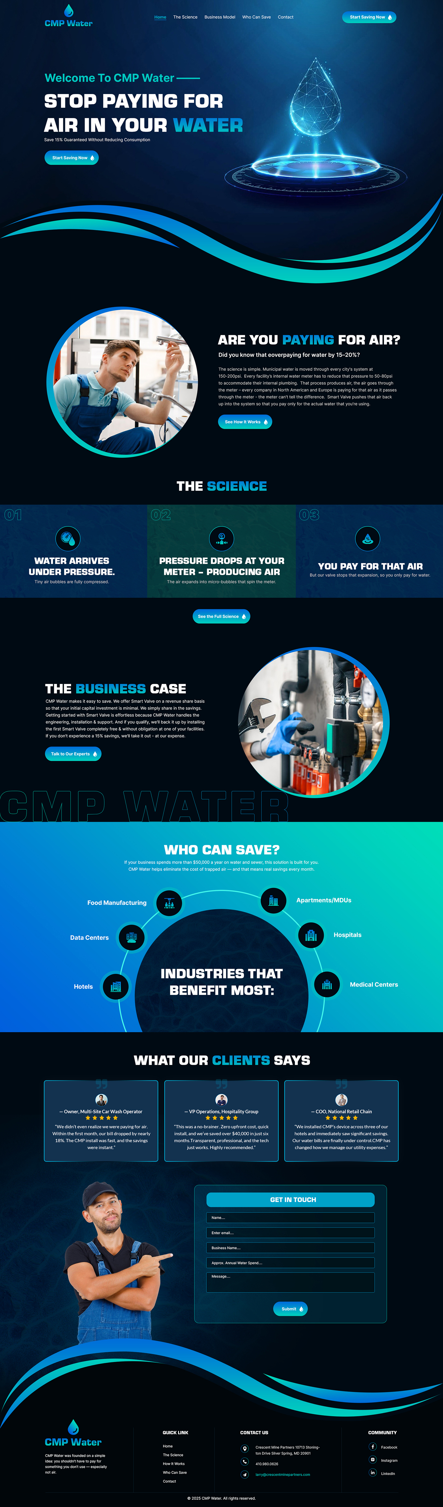 Web Design by creative.bugs for this project | Design #35735761