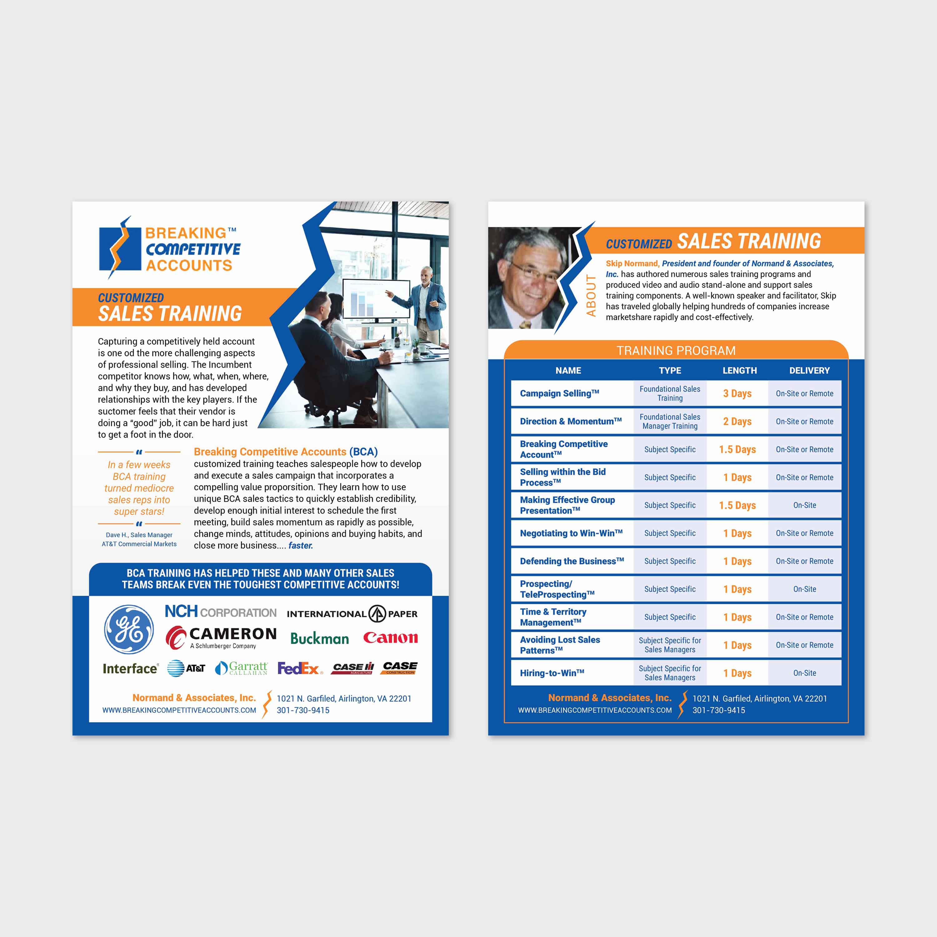 Flyer Design by san.ty for Normand & Associates, Inc. | Design #35729938