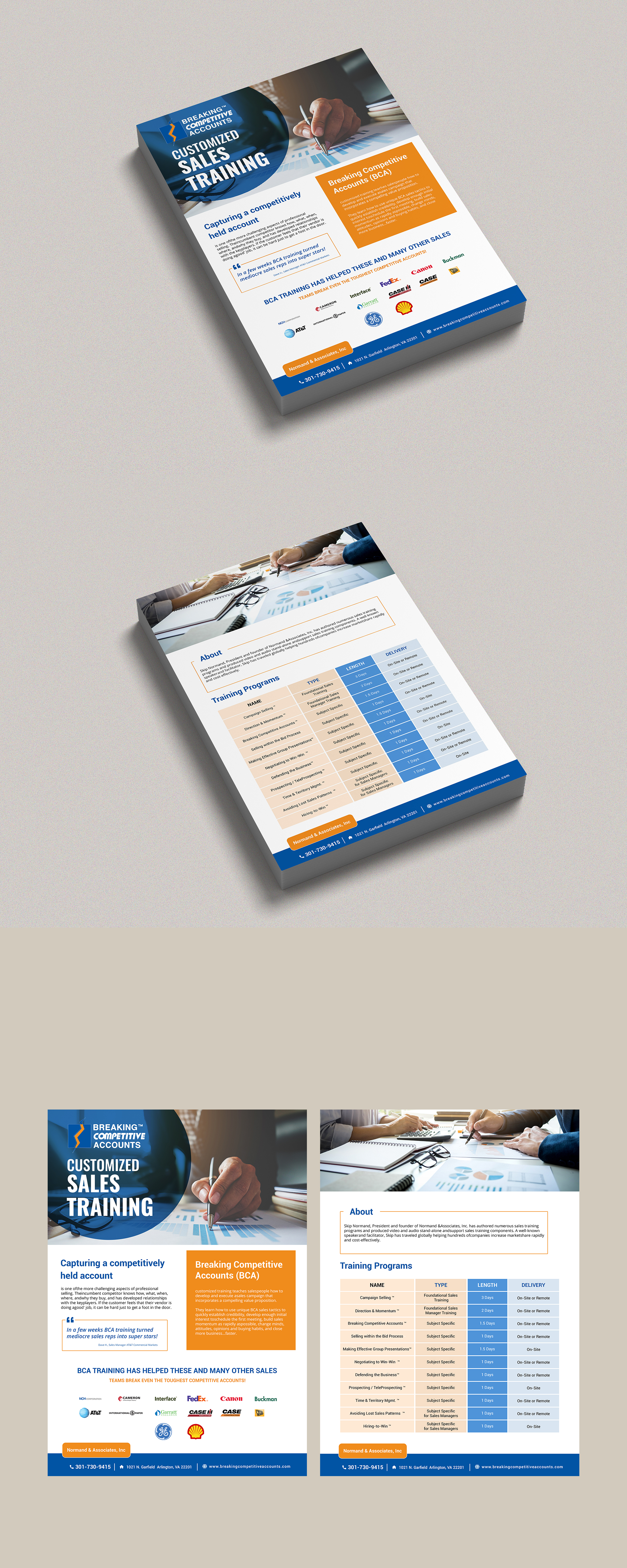 Flyer Design by Design Motion for Normand & Associates, Inc. | Design #35730433