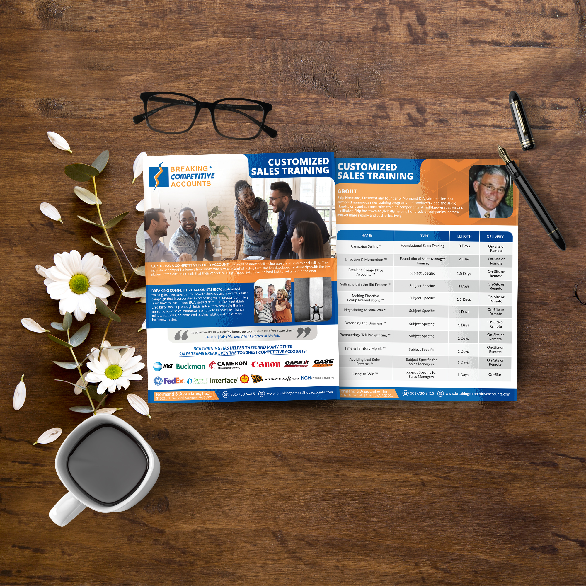Flyer Design by Sun Creative for Normand & Associates, Inc. | Design #35731805