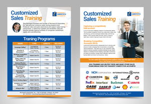 Flyer Design by JK18 for Normand & Associates, Inc. | Design: #35730025