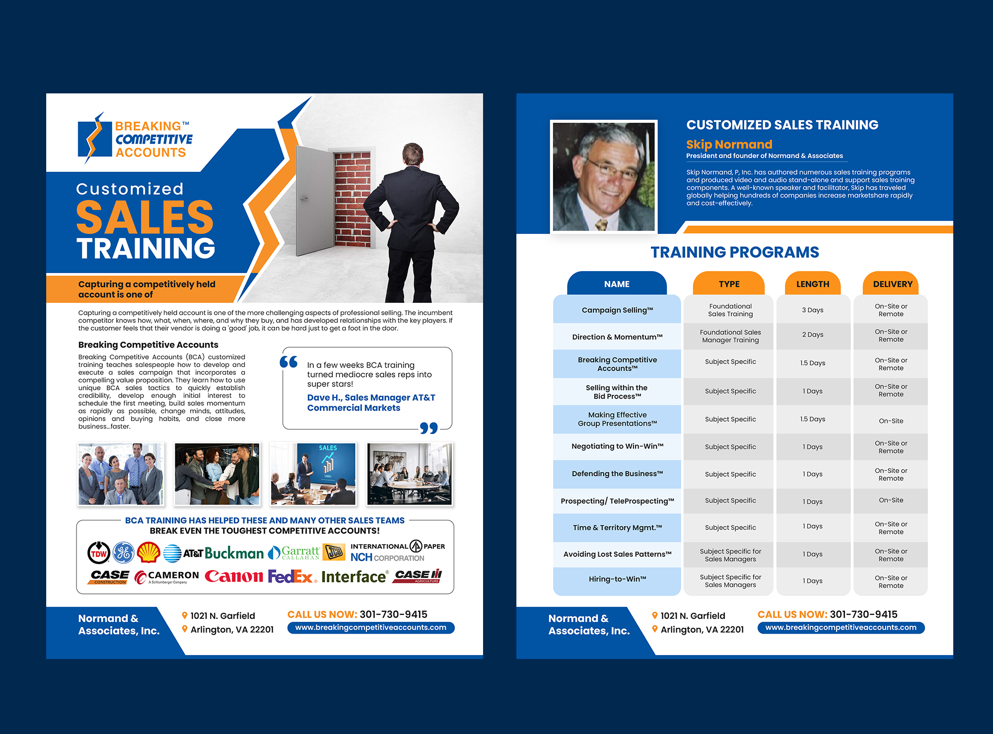 Flyer Design by debdesign for Normand & Associates, Inc. | Design #35729566