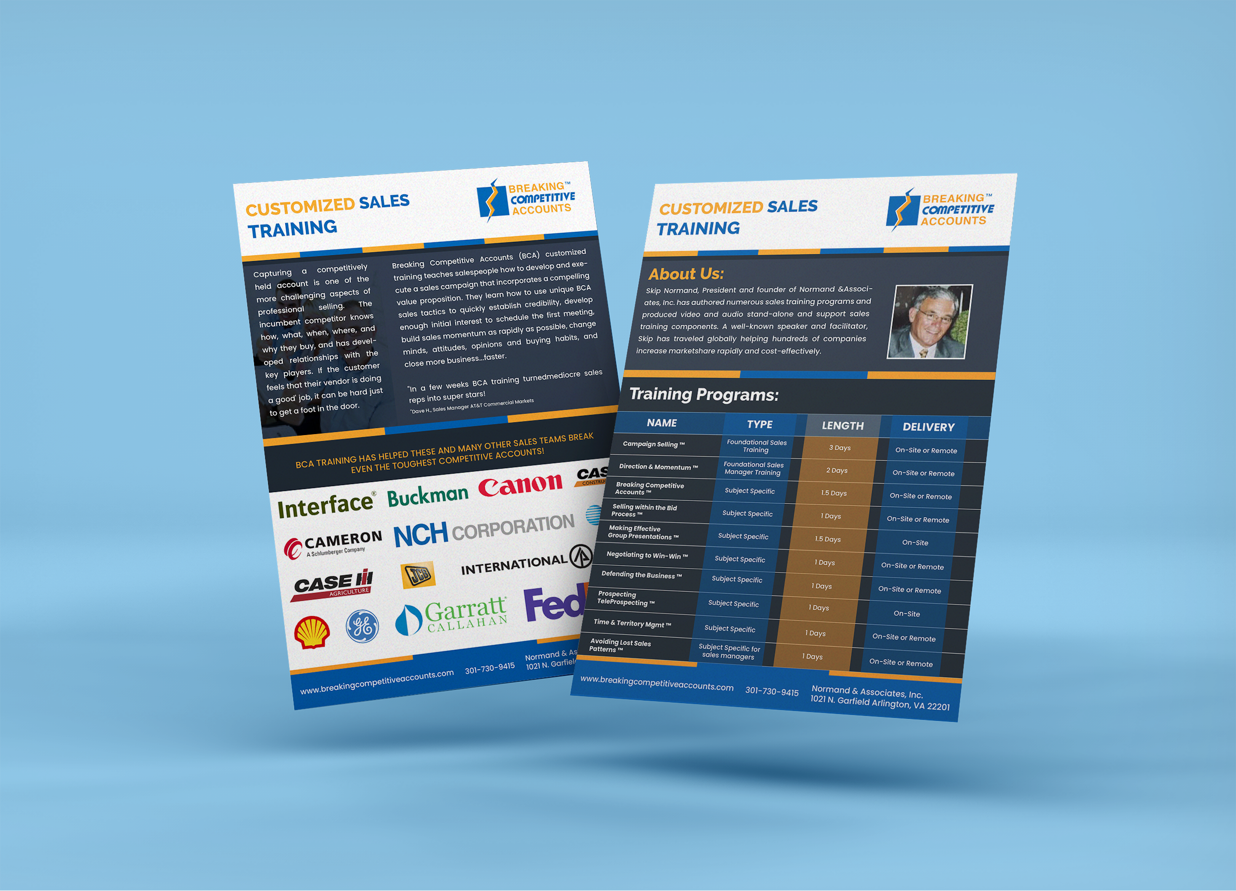 Flyer Design by Deziners Zone for Normand & Associates, Inc. | Design #35730708