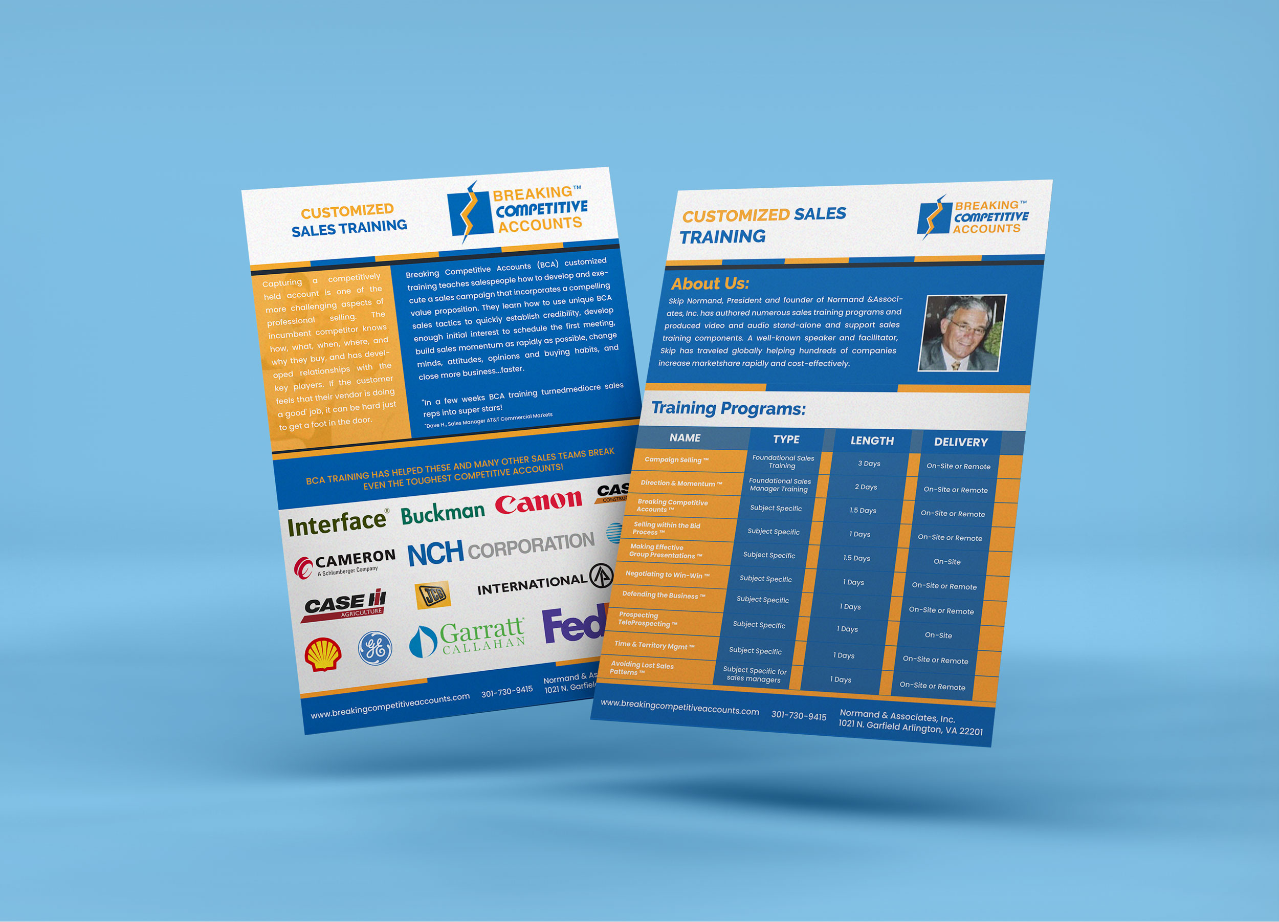 Flyer Design by Deziners Zone for Normand & Associates, Inc. | Design #35731498