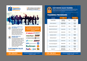 Flyer Design by websmartusa for Normand & Associates, Inc. | Design: #35771059