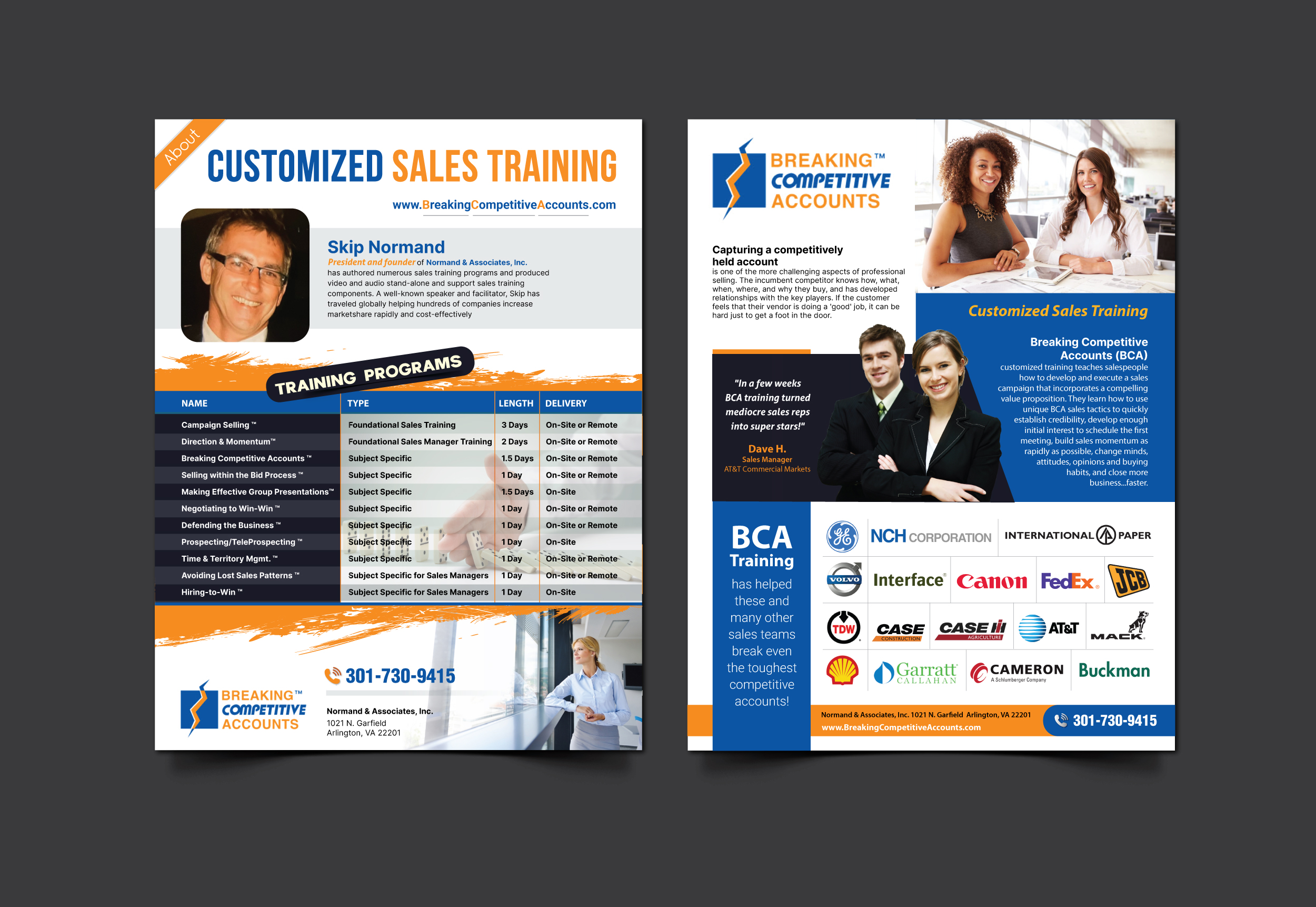 Flyer Design by meet007 for Normand & Associates, Inc. | Design #35730261