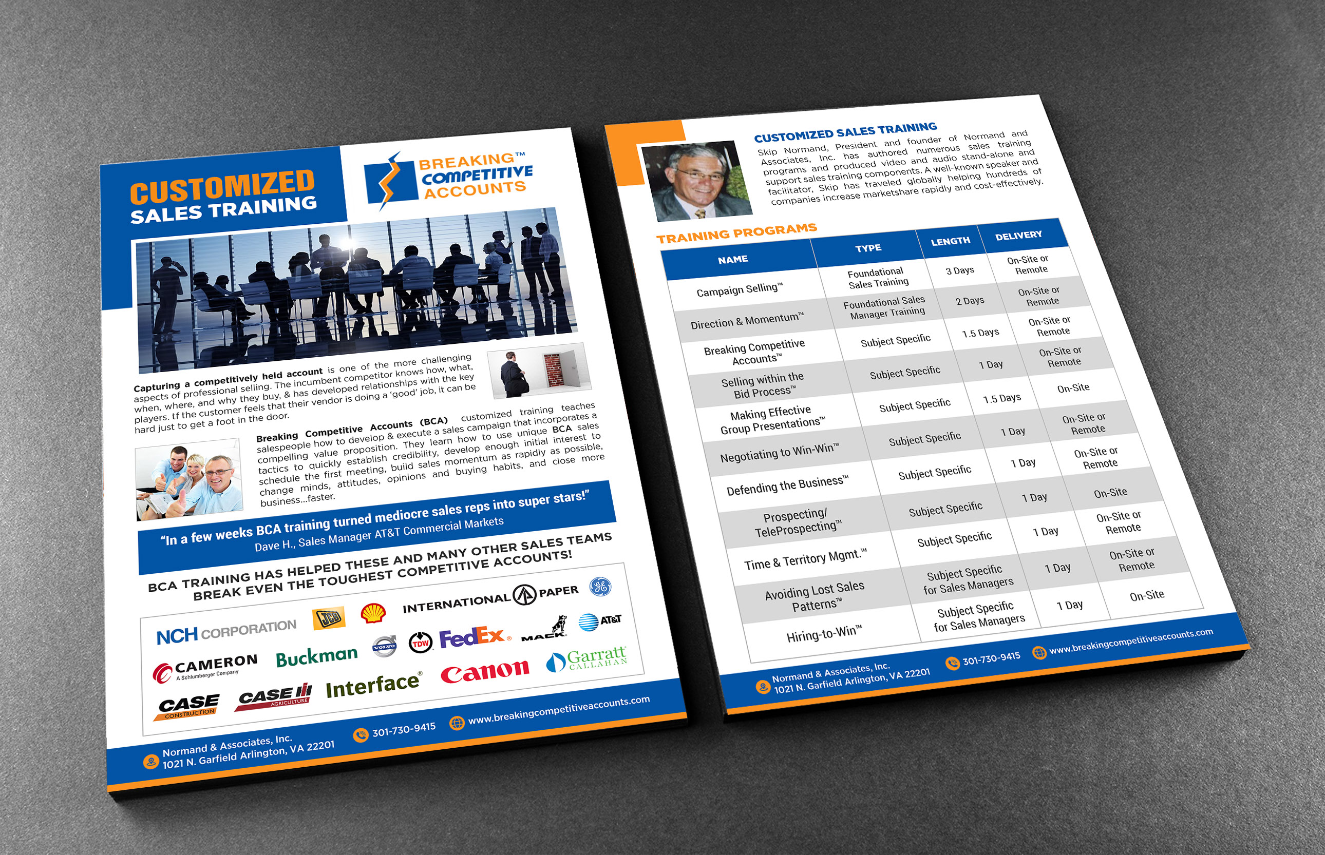 Flyer Design by GraphicsGuru for Normand & Associates, Inc. | Design #35733860