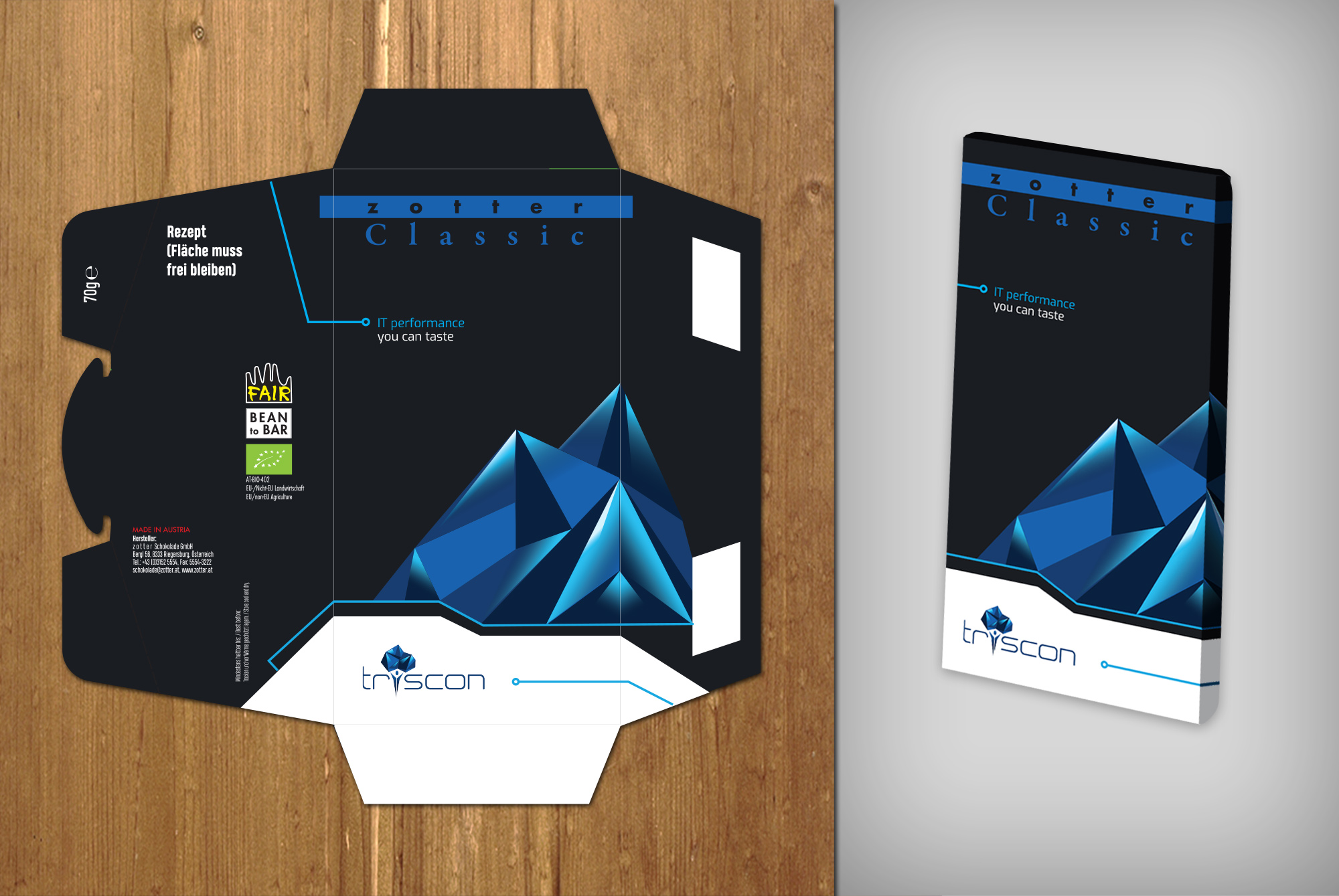 Envelope Design by MNM for triscon IT-Services GmbH | Design #35796269