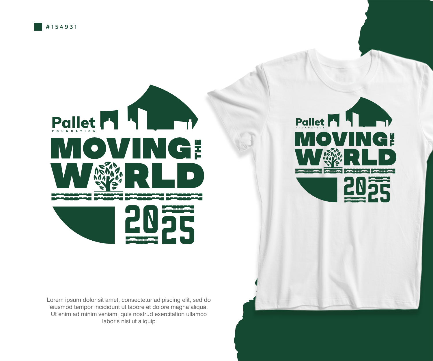 T-shirt Design by ThiagoB for National Wooden Pallet & Container Association | Design #35736854